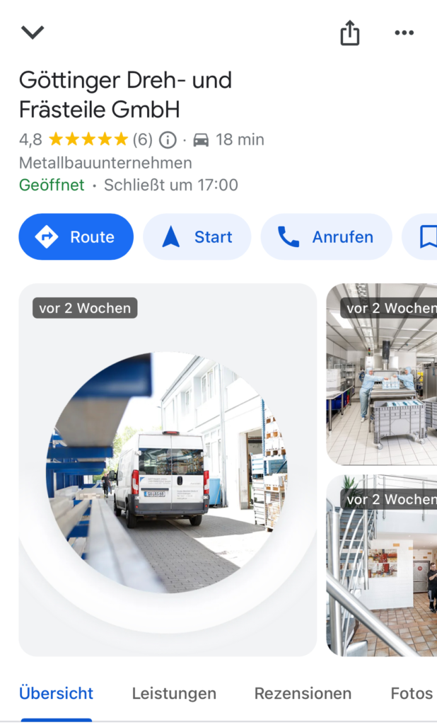 GDFT Google Unternehmensprofil Der Werbevermittler - Tobias Föllmer