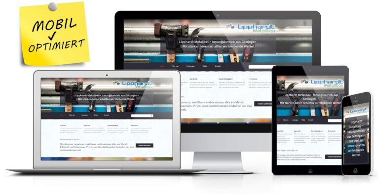 Lipphardt Metallbau GmbH & Co.KG 2 lipphardt mockup Der Werbevermittler - Tobias Föllmer
